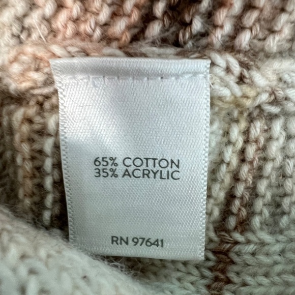 PureJill Marled Chunky Knit Cardigan Womens Large Casual Workwear Cozy Warm Soft - Picture 9 of 11